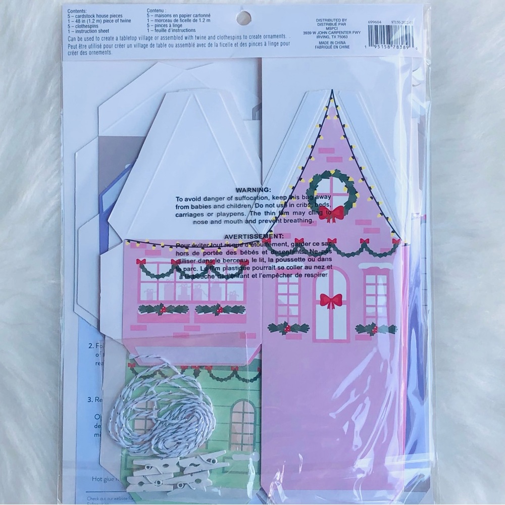 Recollections Paper Village Decor Kit - Picture 3 of 5